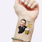 Suit & Beer Birthday – Custom Birthday Tattoos