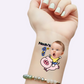 Pink Piggy Rider – Custom Kids' Birthday Tattoos