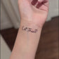 Custom Temporary Tattoos - Let Them