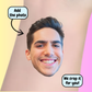 Custom Face Temporary Tattoos - Personalized Photo Cutout