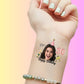 Custom Birthday Temporary Tattoos - Rose Gold Champagne Celebration